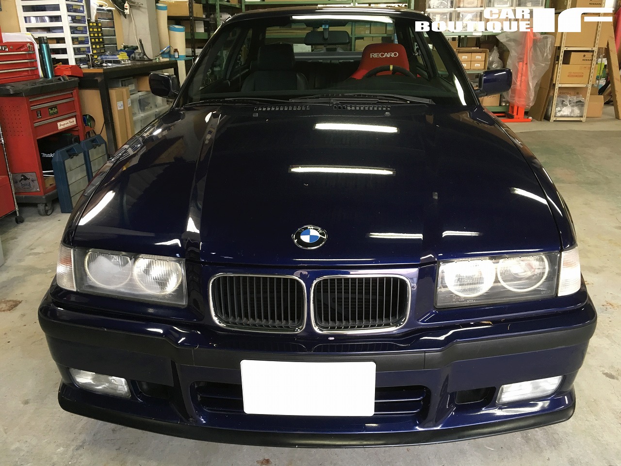BMW E36に1DINデッキ＆レーダー！ | CarboutiqueIF | カーブティック